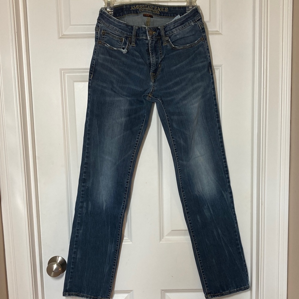 AEO Slim Straight Jeans